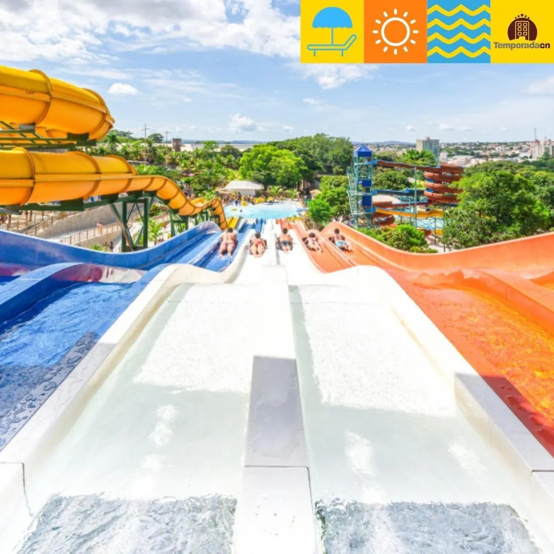 Piazza Com Acesso Ao Acqua Park - Gustavo3 Aparthotel Caldas Novas 0*,  Brazilië