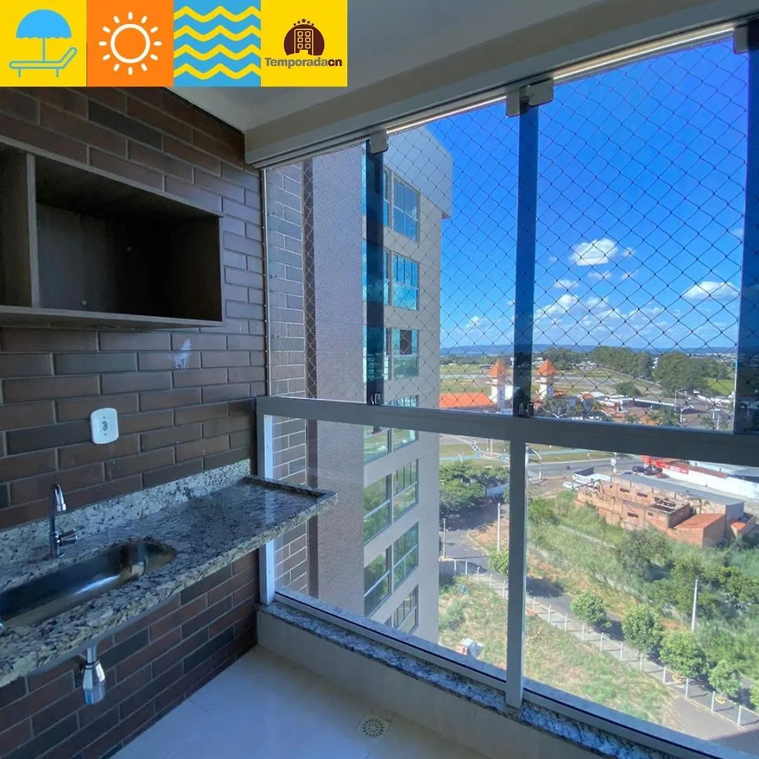 Piazza Com Acesso Ao Acqua Park - Gustavo3 Aparthotel Caldas Novas Brazilië